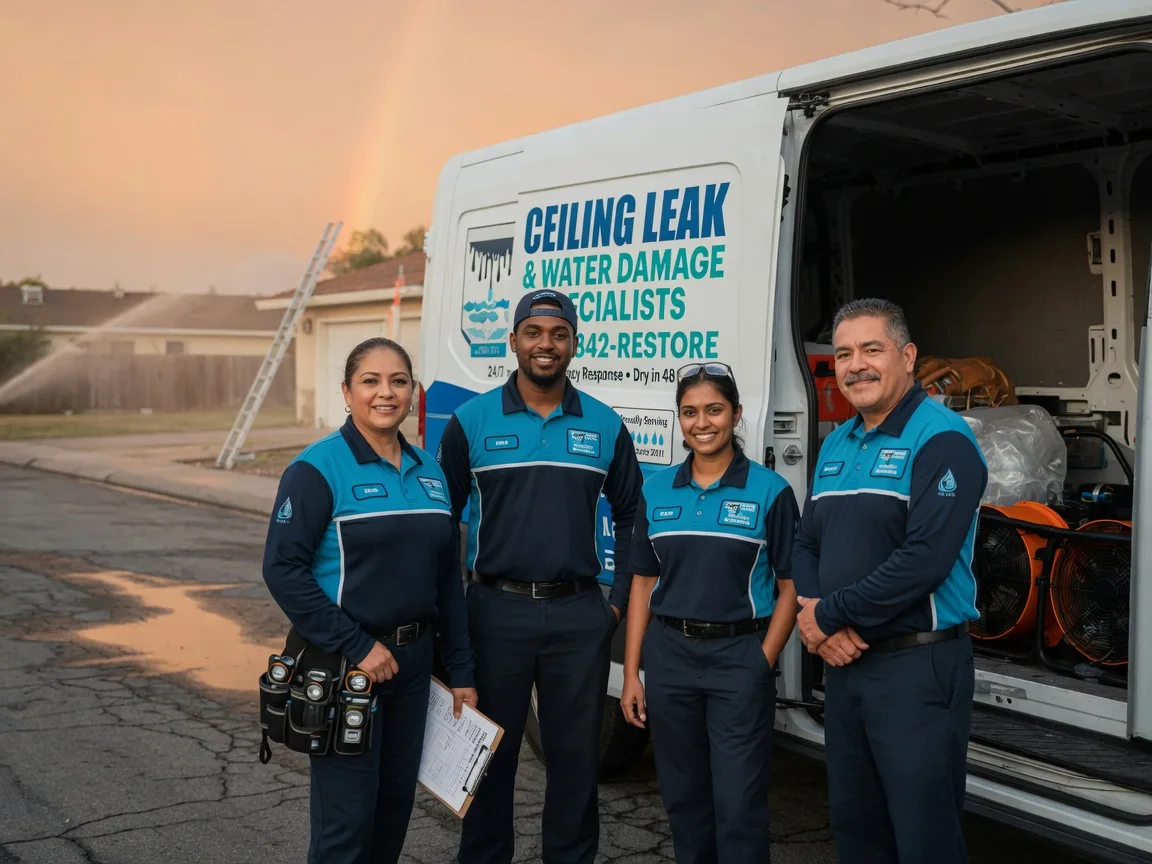 Ceiling Leak Cleanup company in Mitchellville, IA
