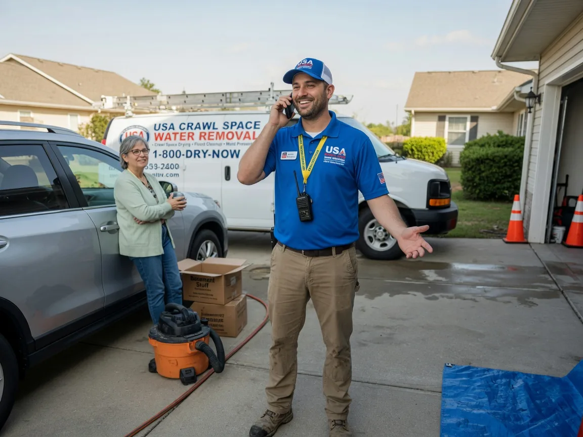 Crawl Space Water Removal Mitchellville, IA FAQs